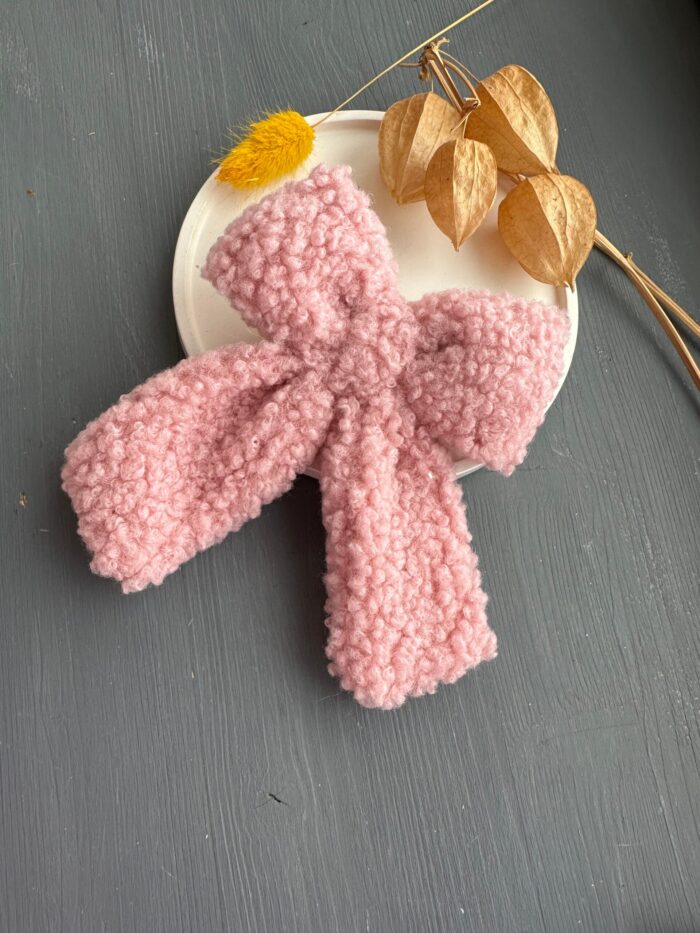didelis kaspinas "Rožinis Teddy"