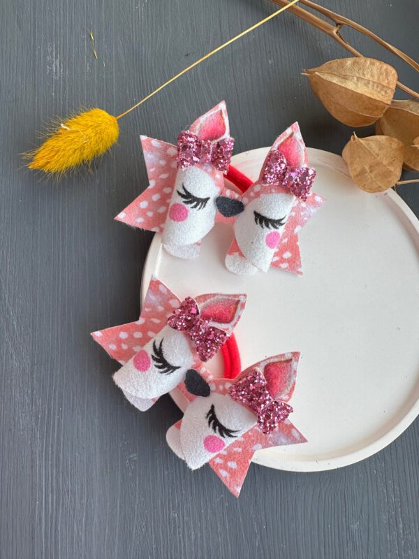 plaukų gumytės elniukai