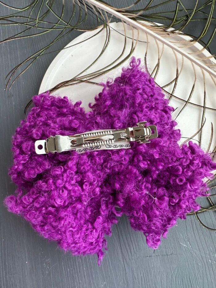 didelis kaspinas "Ryškiai Violetinis Teddy" - Image 4