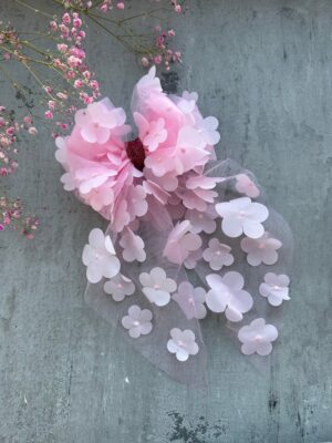 Kaspinas segtukas " Pavasario gėlės"