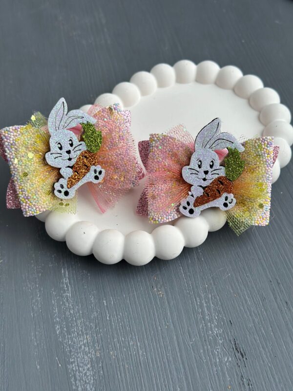 Plaukų gumytės su zuikiais