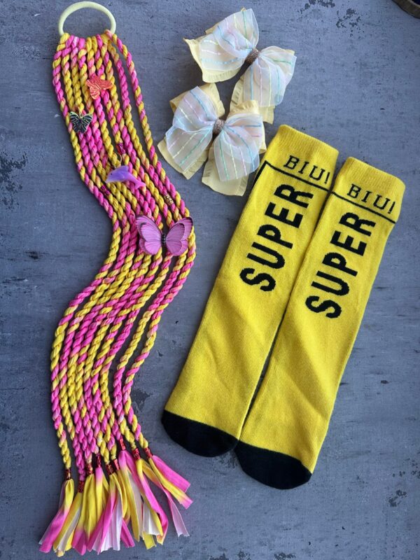 rinkinys mergaitei plaukų aksesuarų