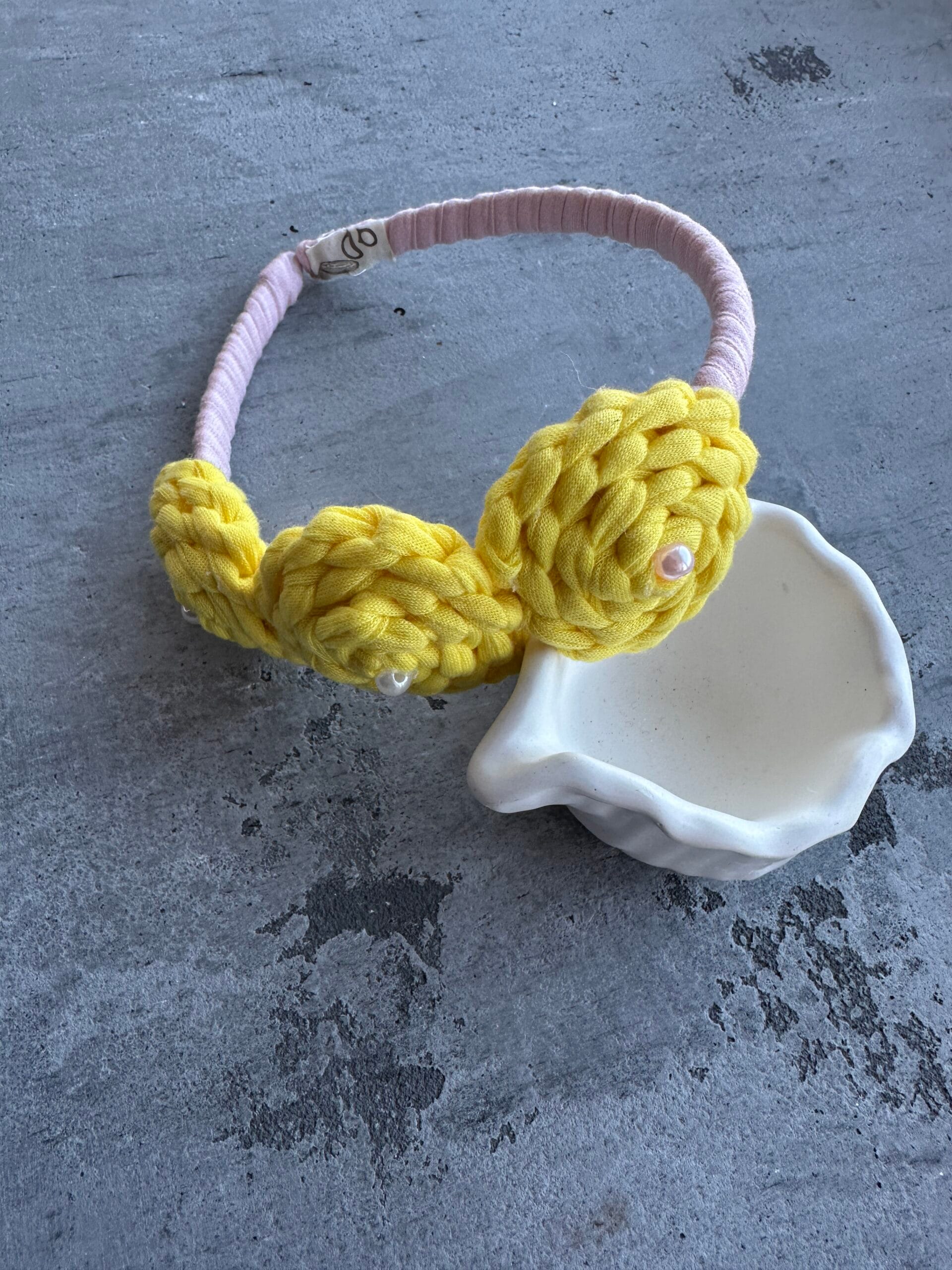 Lankelis plaukams su gėlėmis - Image 2