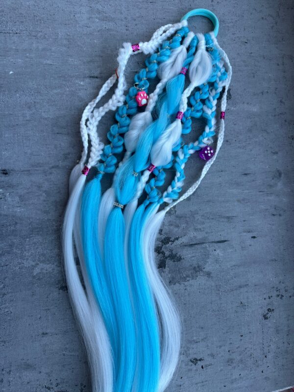 Plaukų gumytė rankų darbo jūra