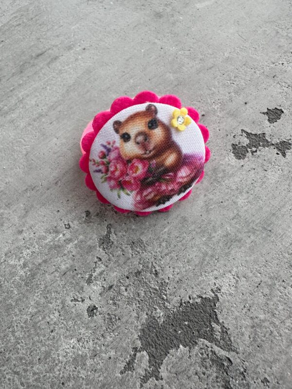 Plaukų gumytė kapibara