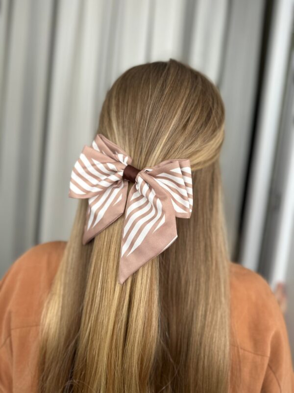 Plaukų kaspinas segtukas Smėlio banga