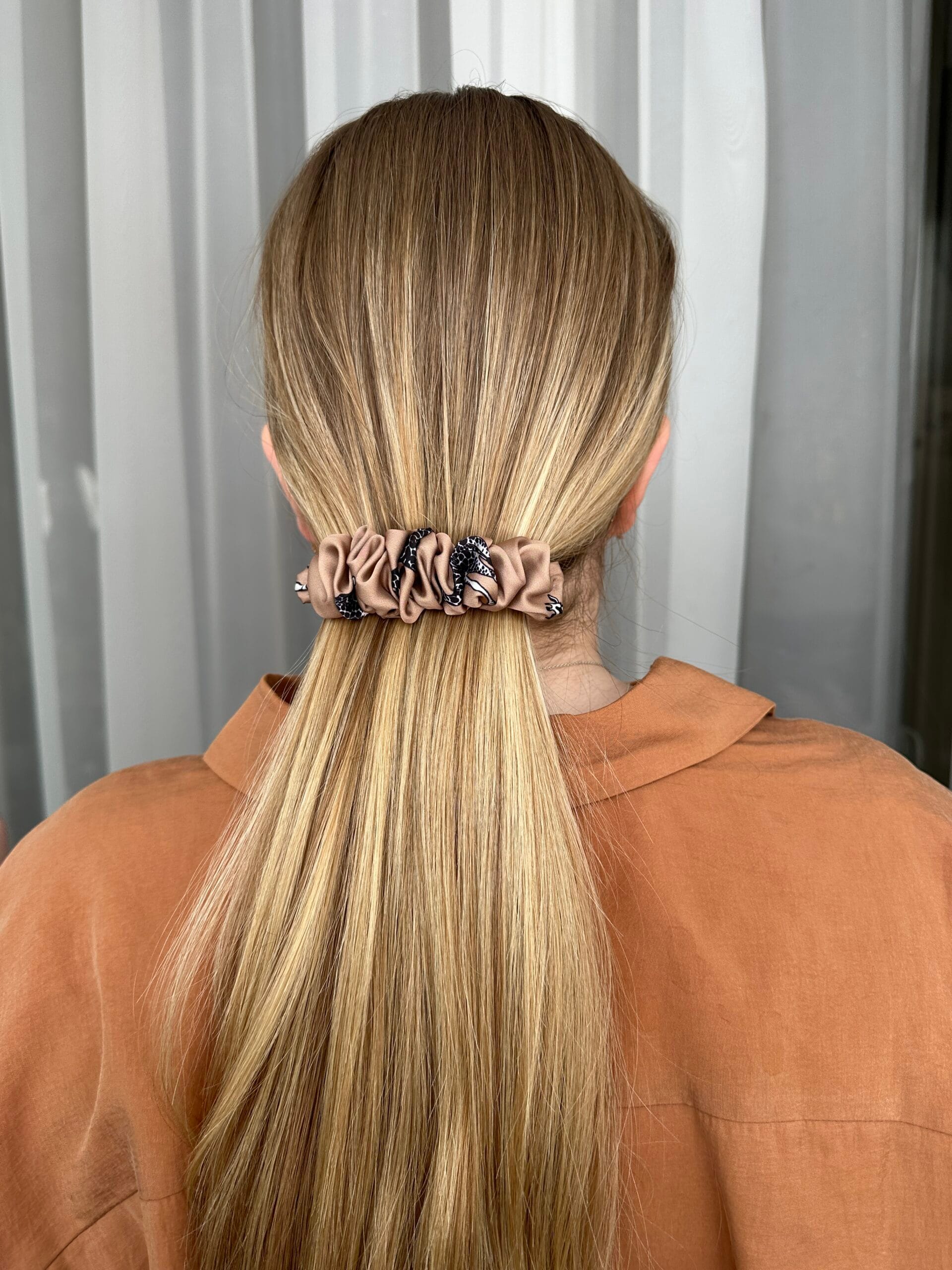 Plaukų segtukas raukinukas šilkas