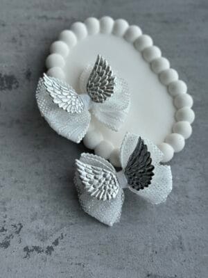 Angelo sparnai plaukų segtukai