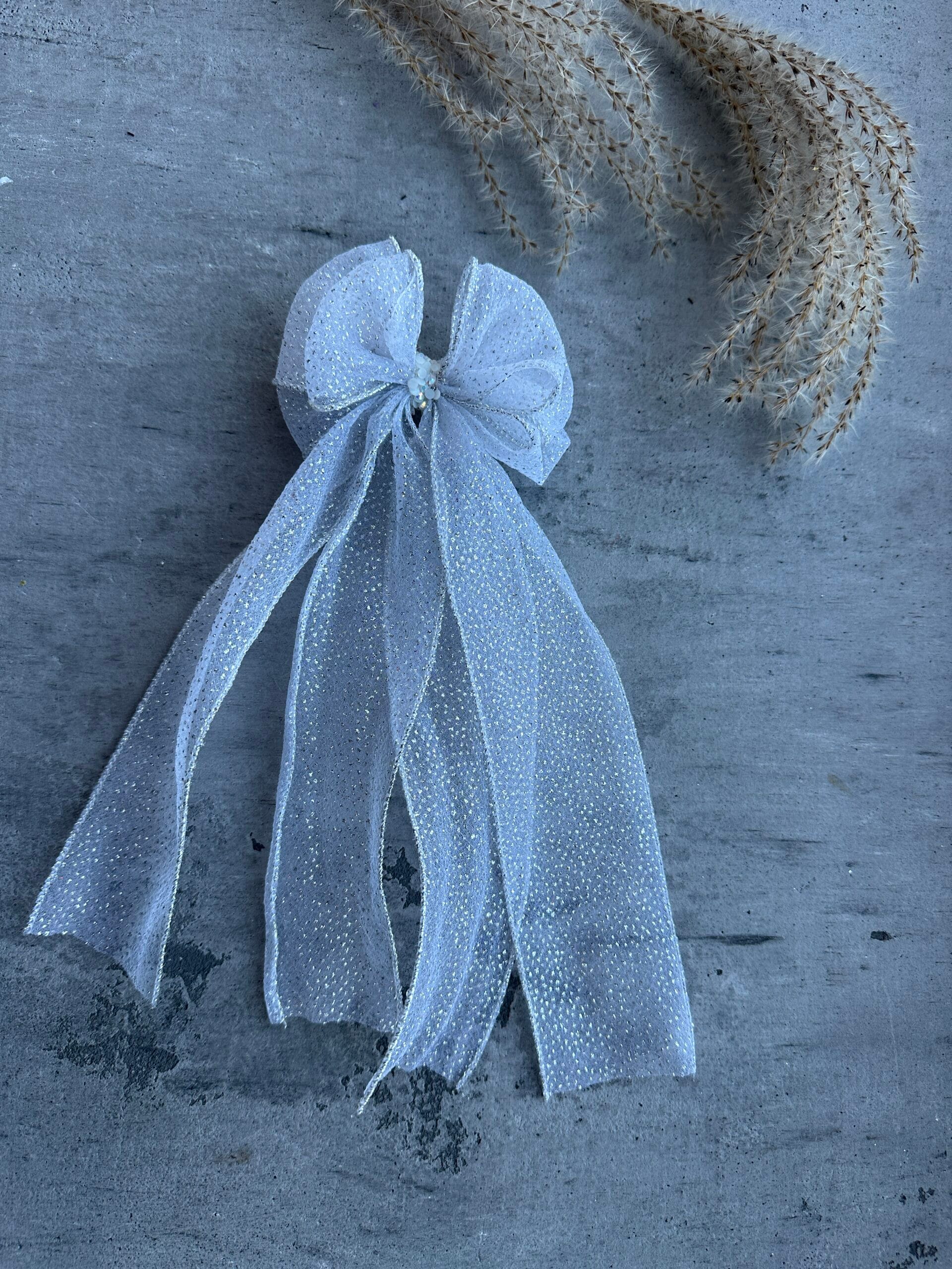 Plaukų kaspinas segtukas šventei sidarbas - Image 2