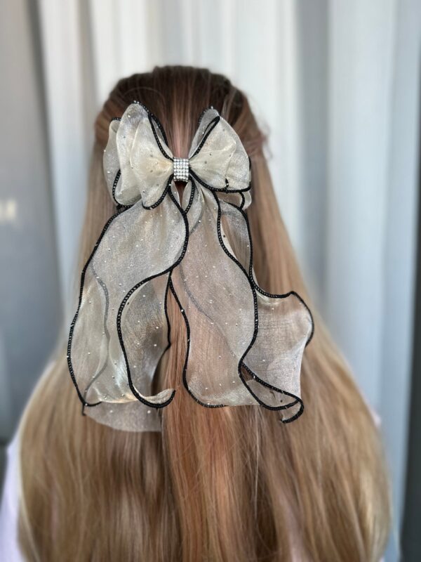 Plaukų kaspinas segtukas šventinis