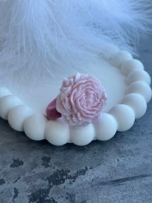 miela pastelinių spalvų gumytė plaukams