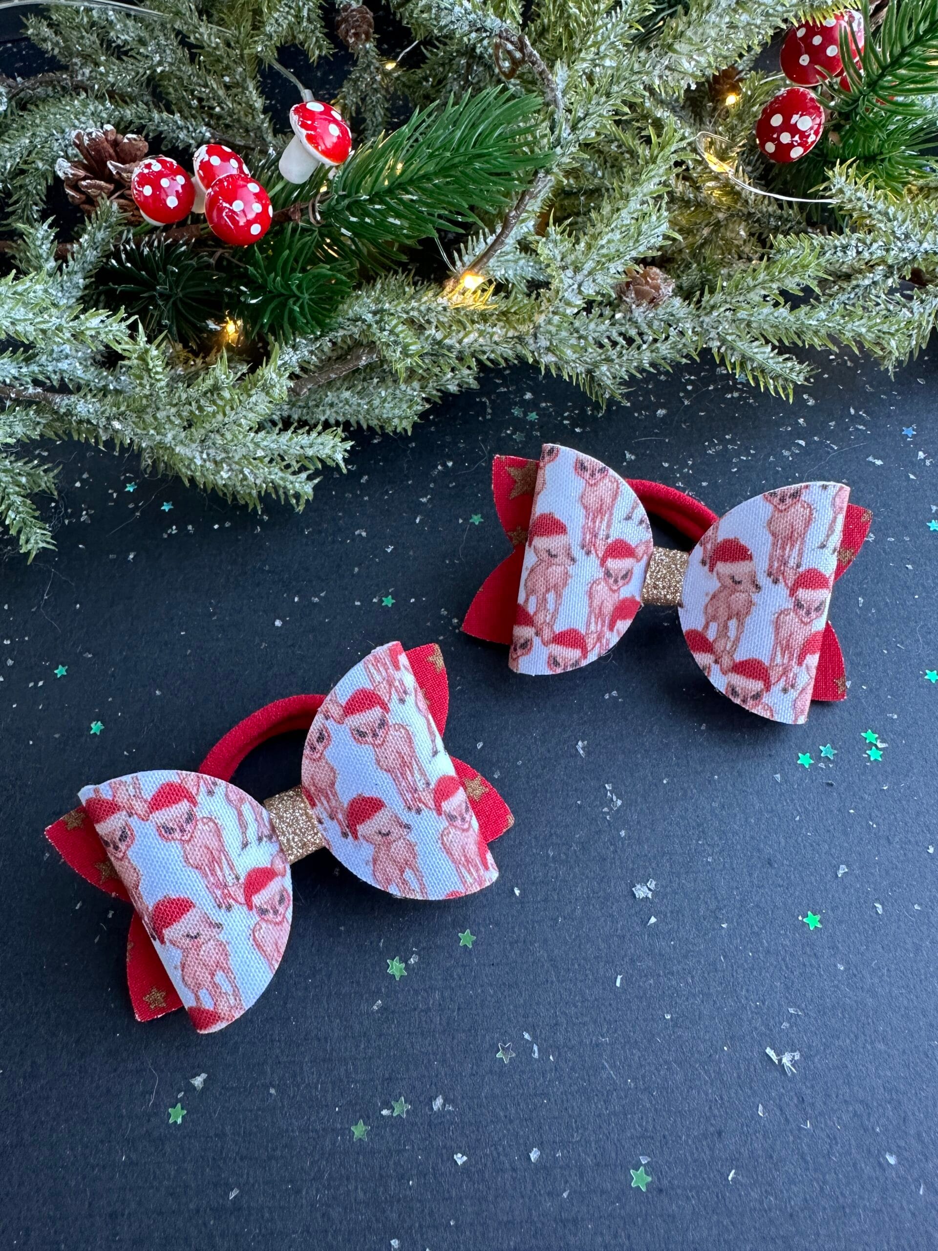 Plaukų gumytės mergaitėms elniukai