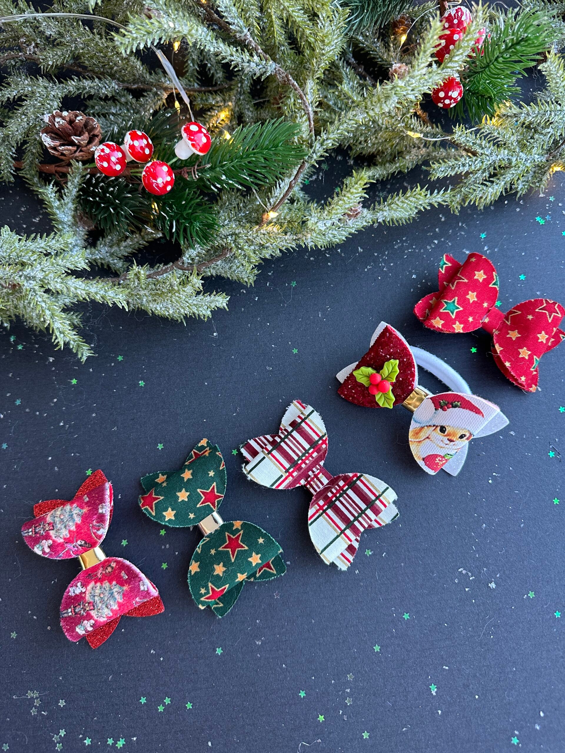 plaukų segtukai ir gumytės