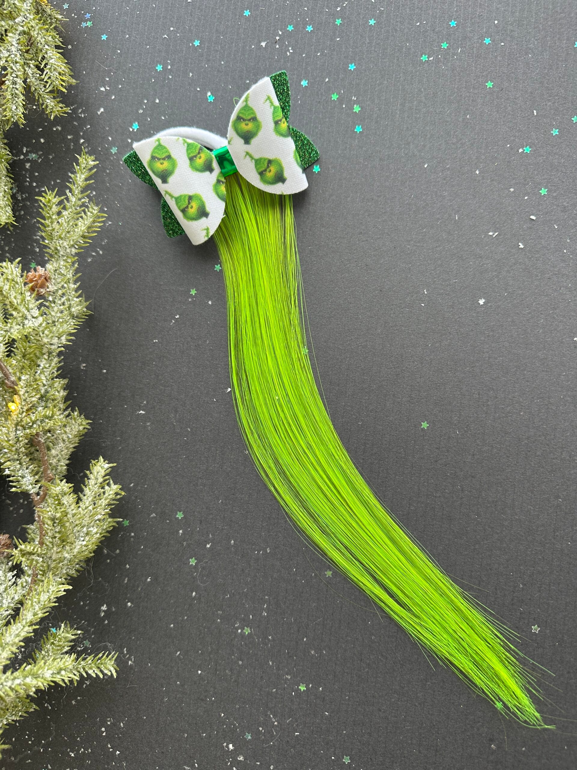 Plaukų gumytė Grinčas su plaukais