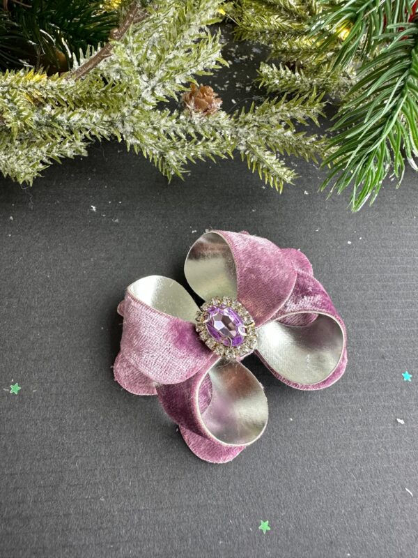 Plaukų segtukas rožinis drugelis