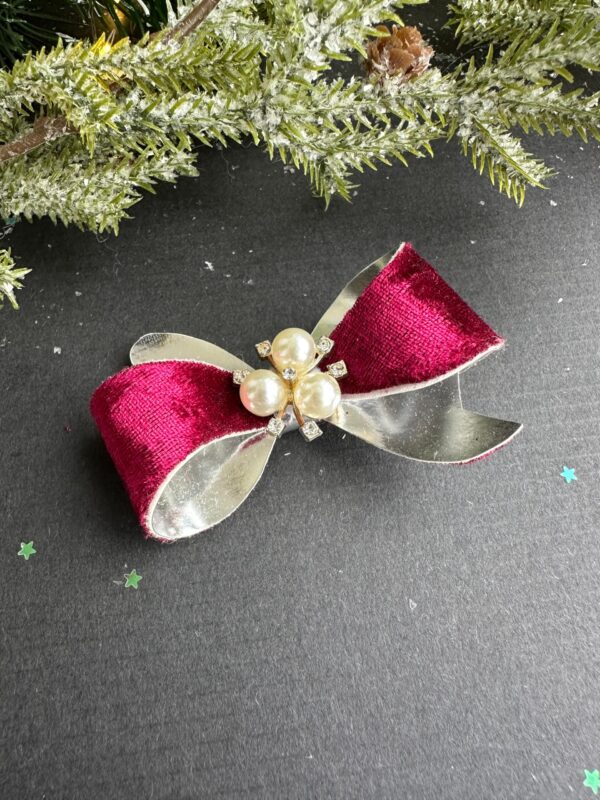 Plaukų segtukas raudonas