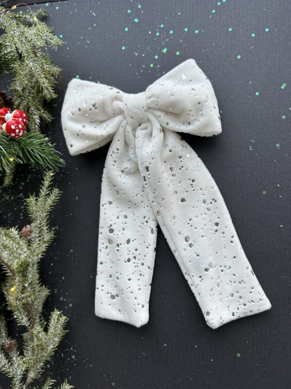 Plaukų kaspinas Snaigė