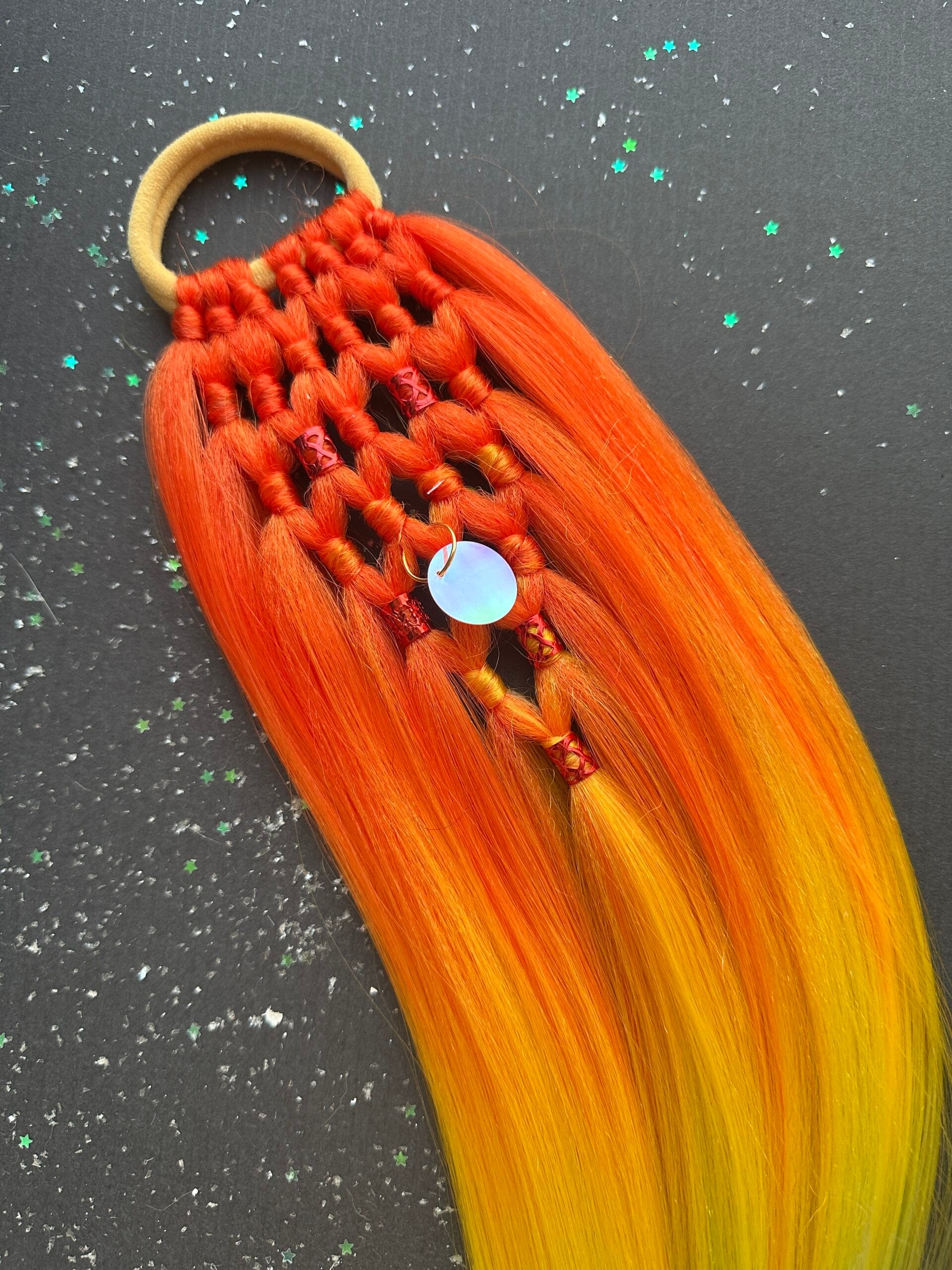 Plaukų gumytė vaivorykštė