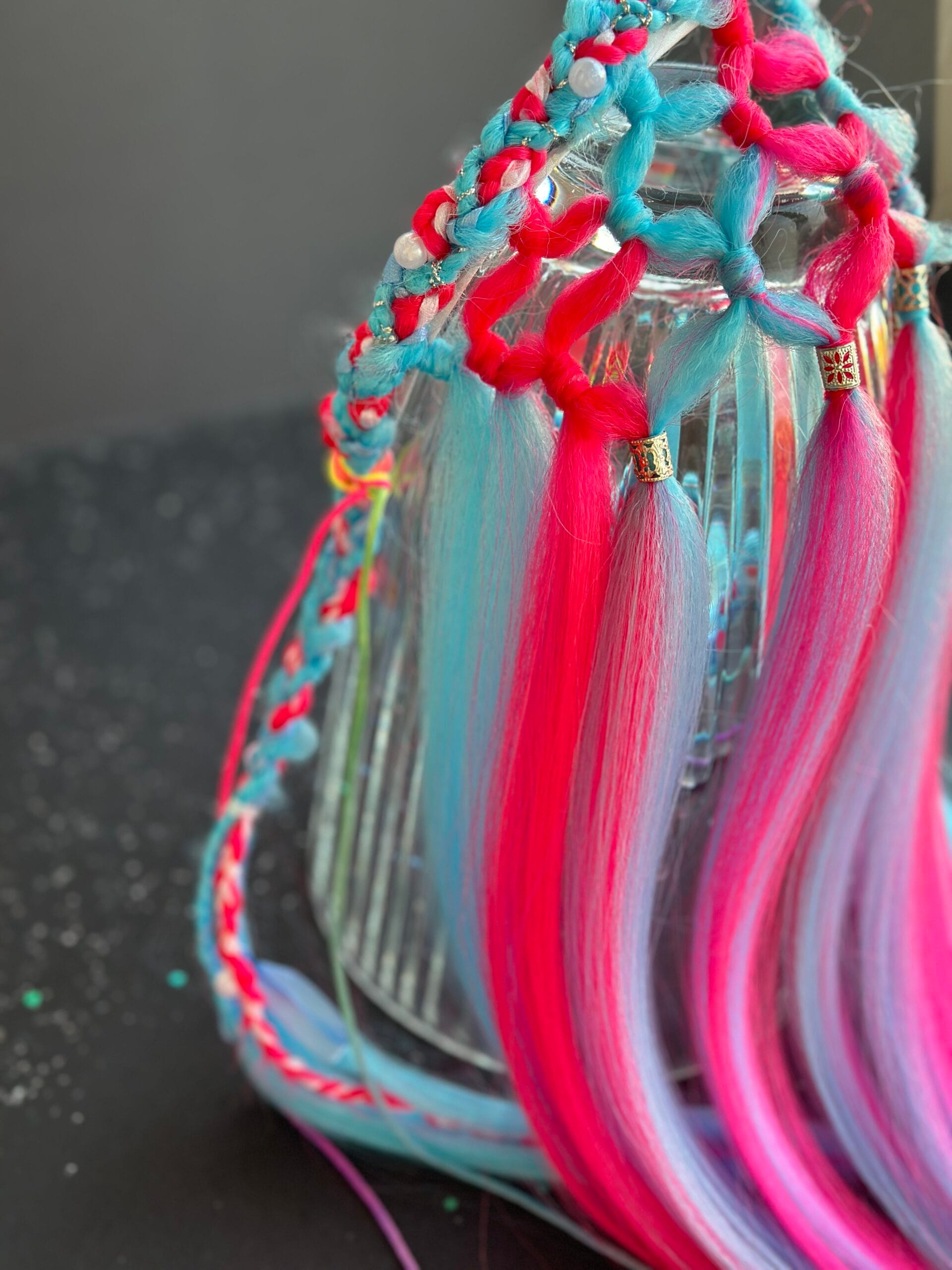 Plaukų lankelis su plaukais - Image 5