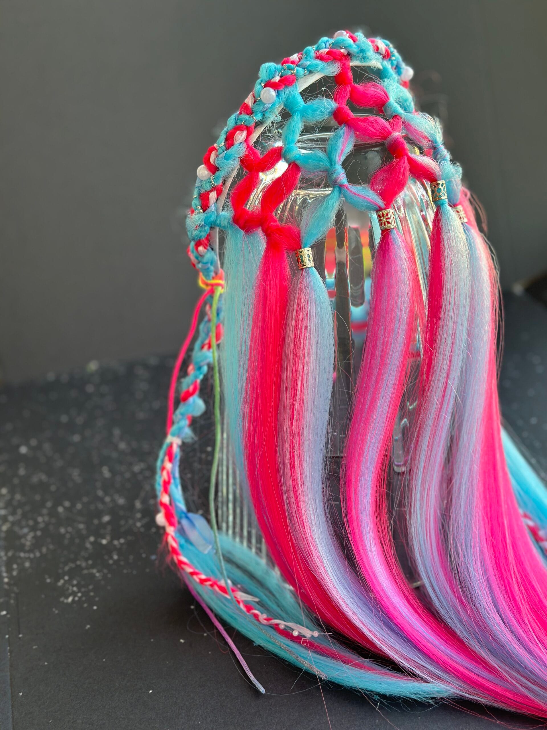 Plaukų lankelis su plaukais - Image 2