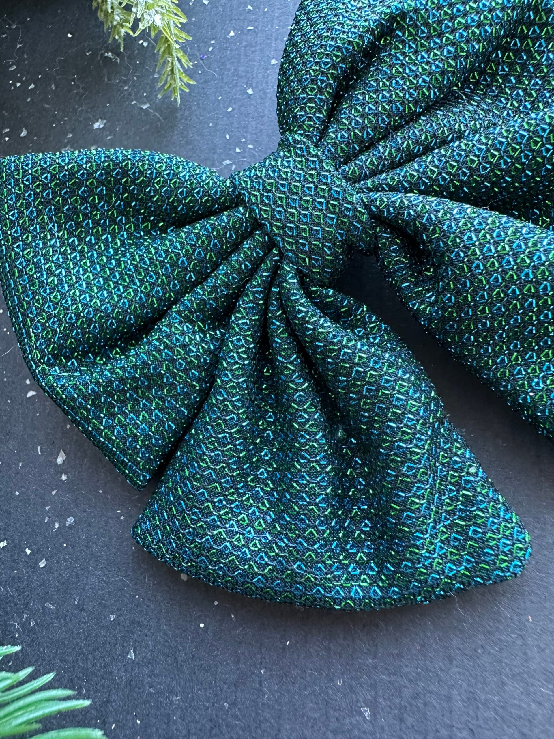 Plaukų kaspinas " Smaragdas" - Image 2