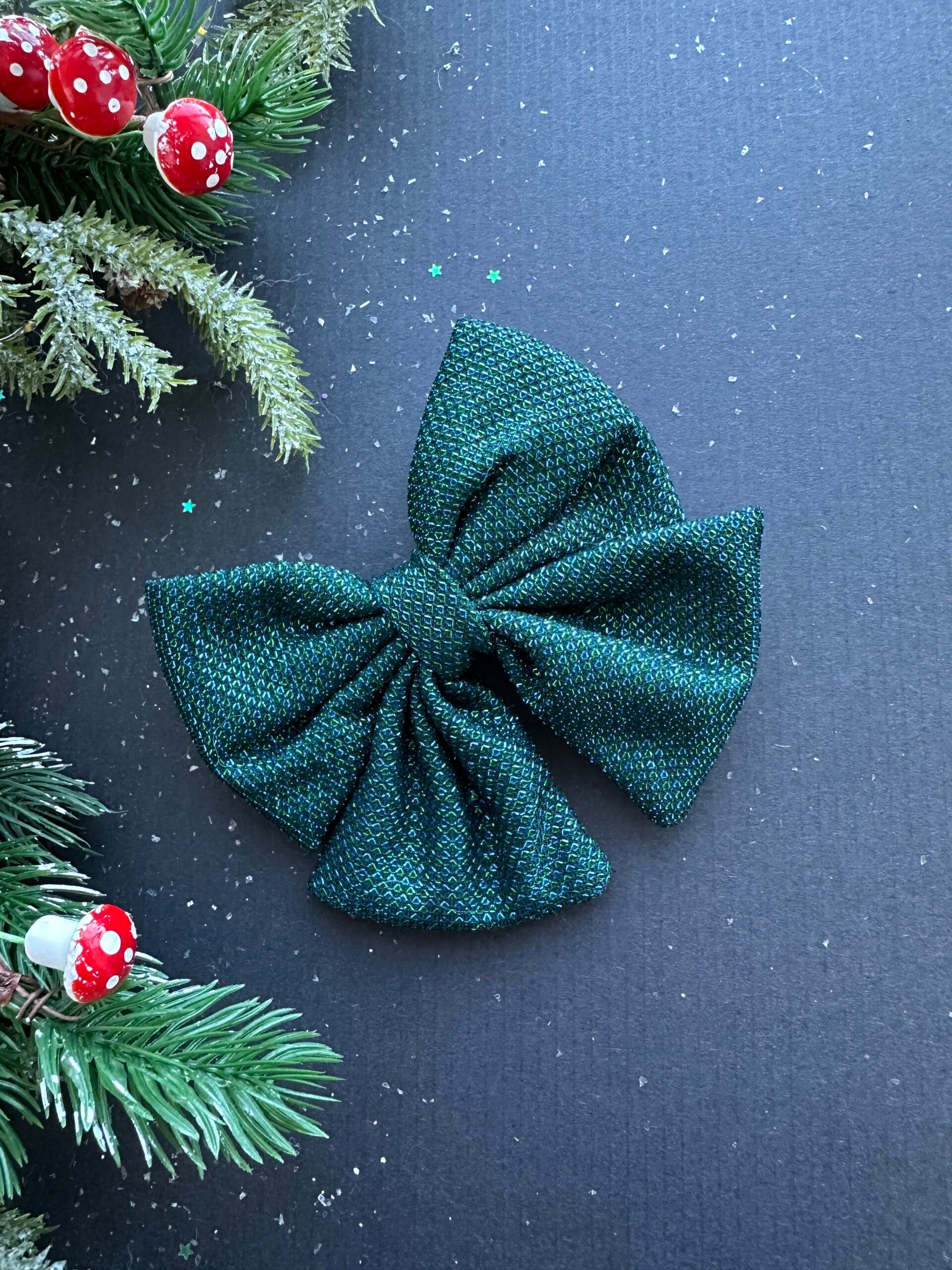 Plaukų kaspinas " Smaragdas" - Image 3