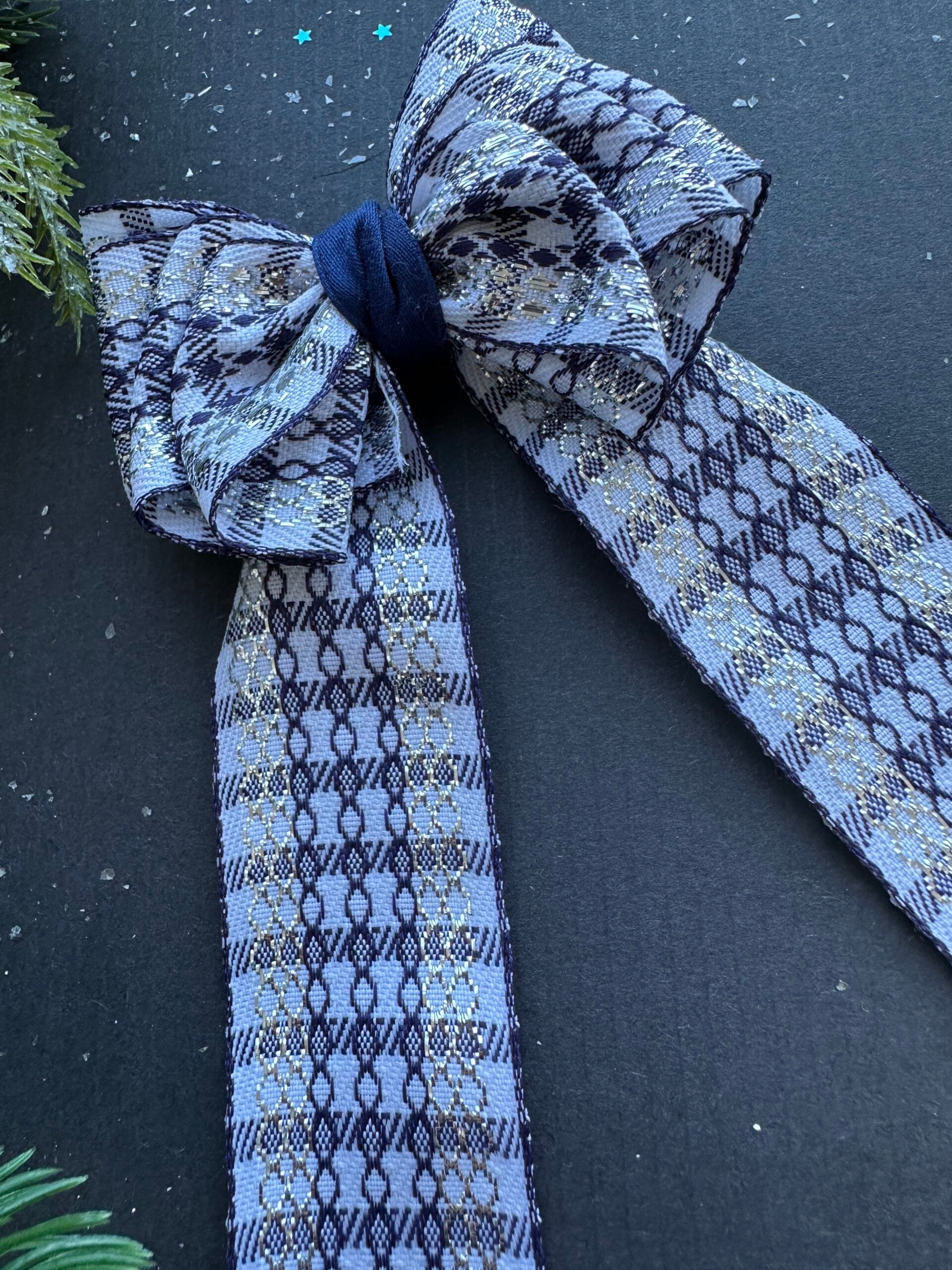 plaukų kaspinas su ilgais galais - Image 2