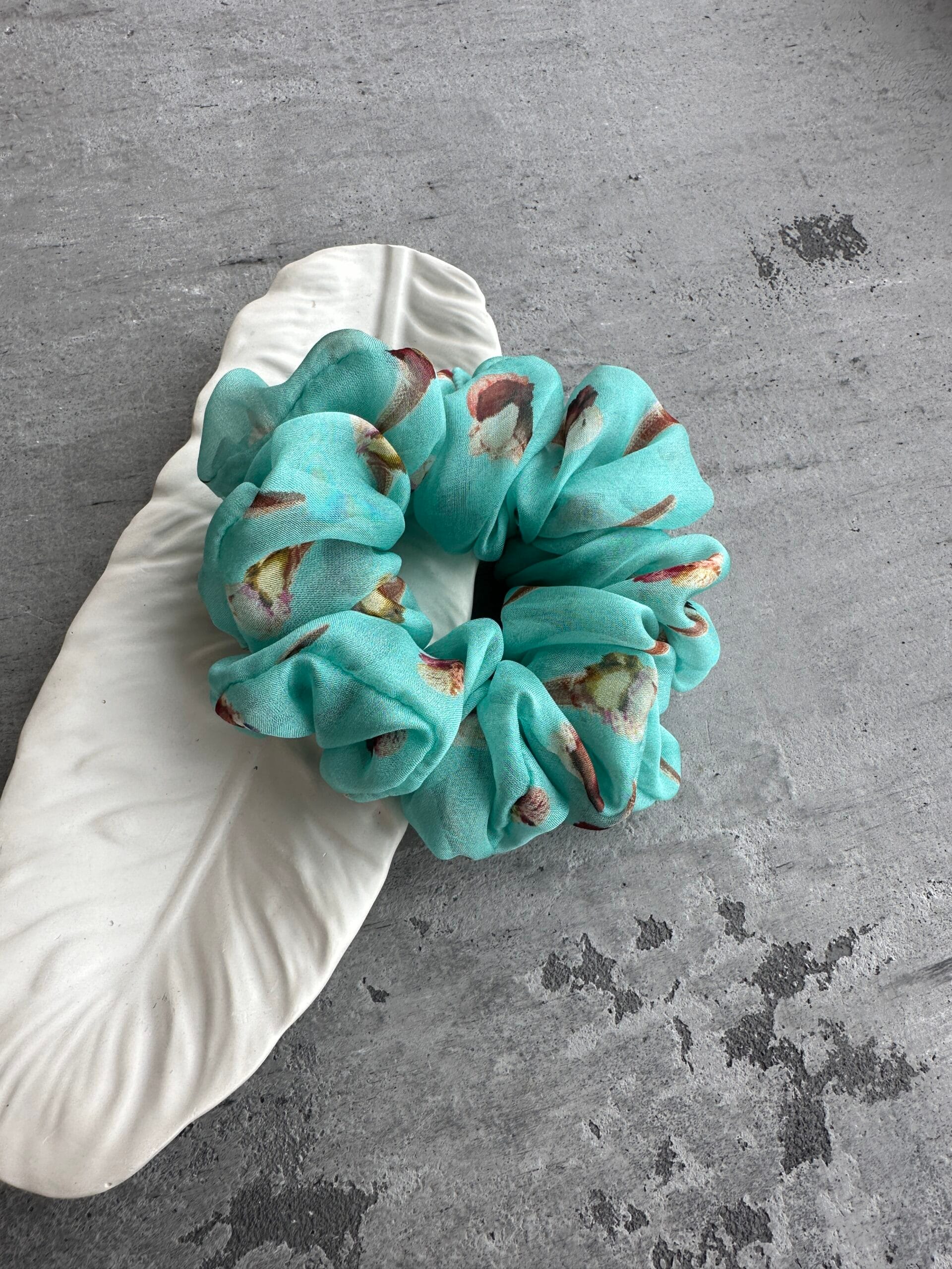 plaukų gumytė ledai krepinis šilkas