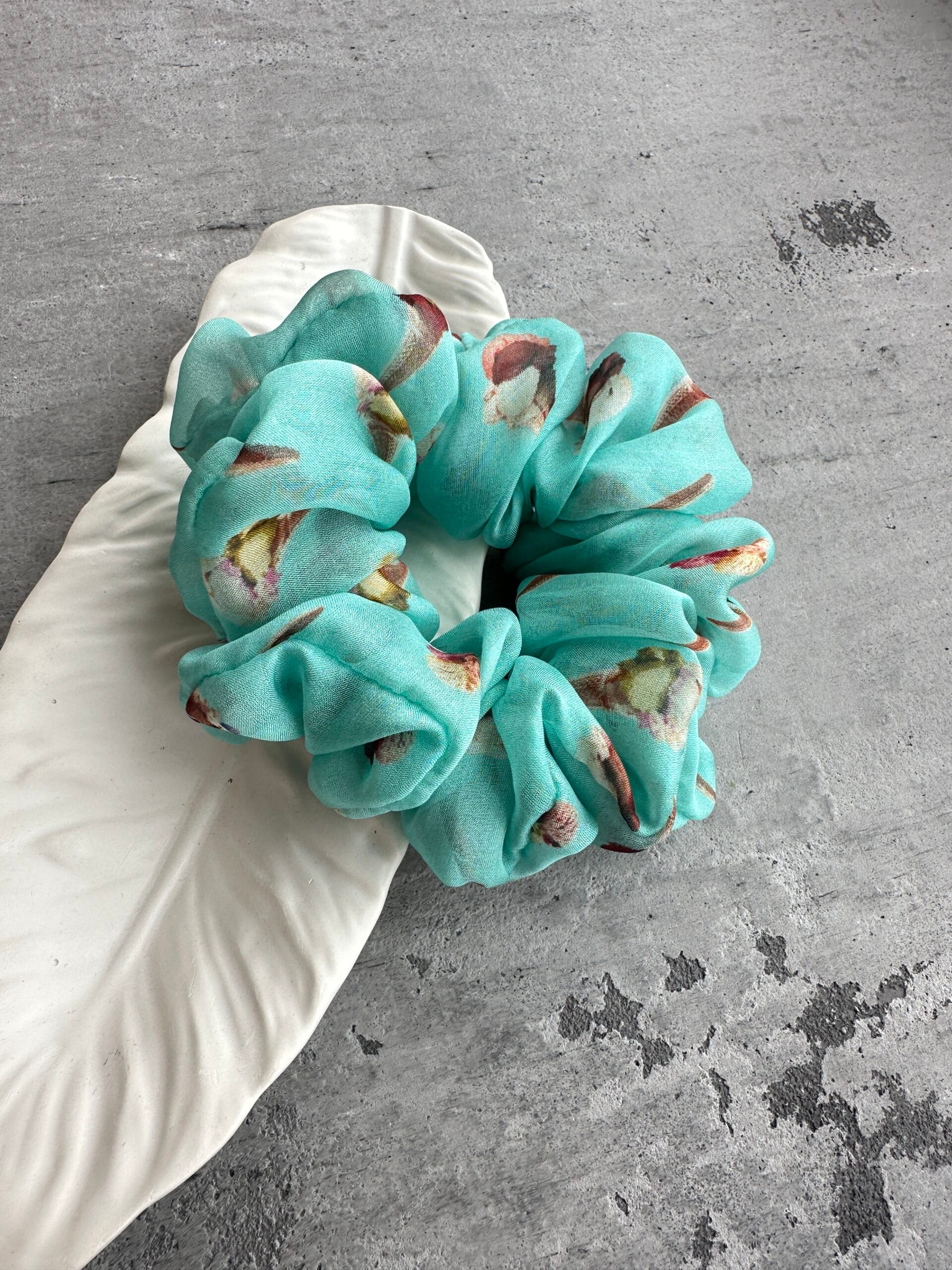 plaukų gumytė ledai krepinis šilkas