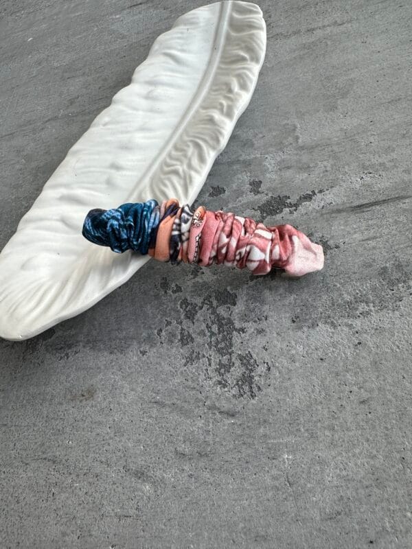 Šilkinis plaukų segtukas raukinukas