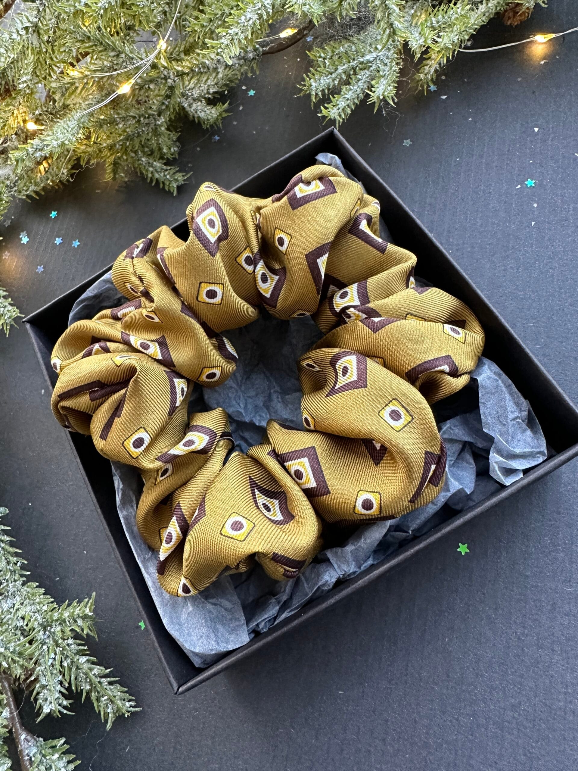 Šilkinė plaukų gumytė MAX MARA Šilkas - Image 3