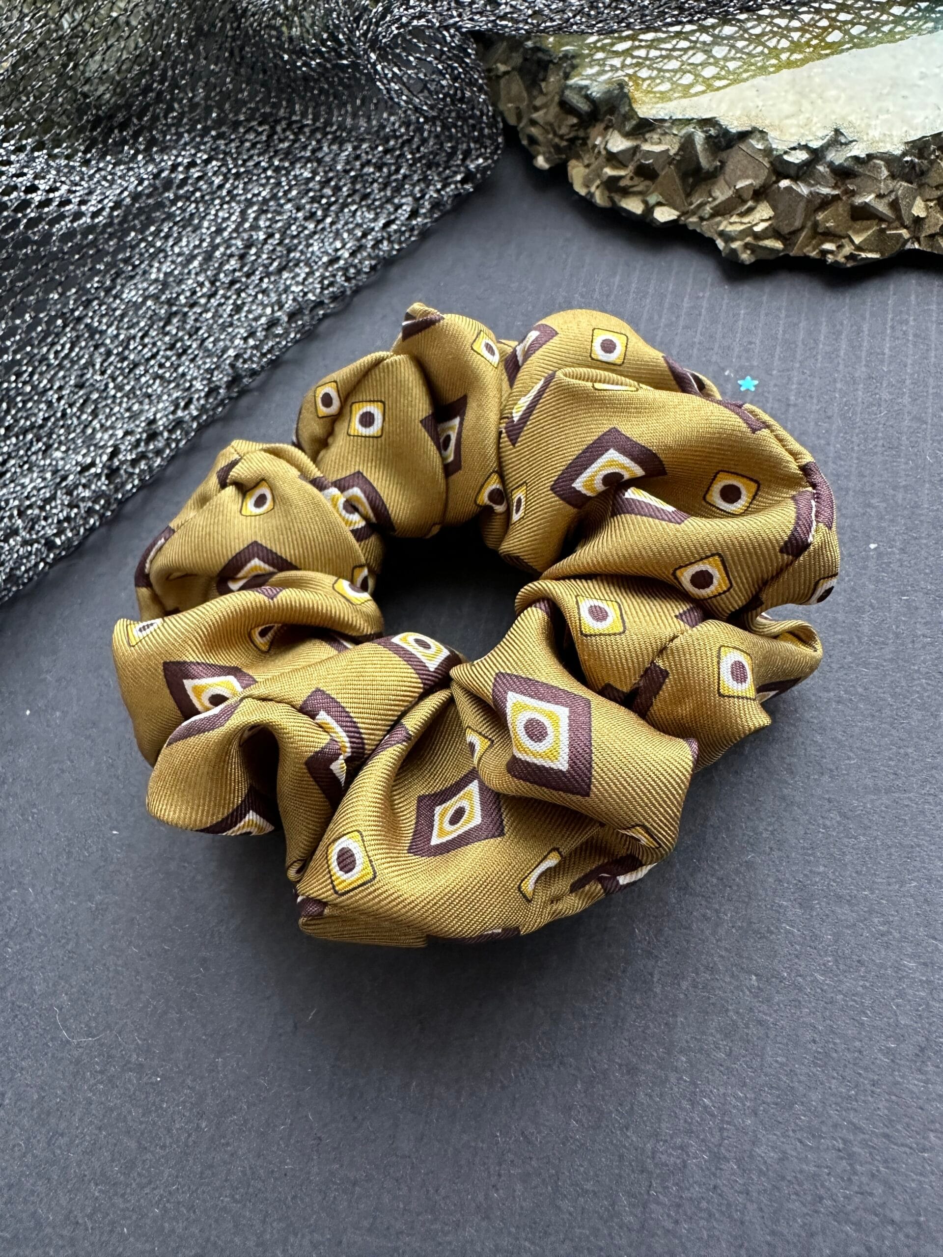 Šilkinė plaukų gumytė MAX MARA Šilkas - Image 4