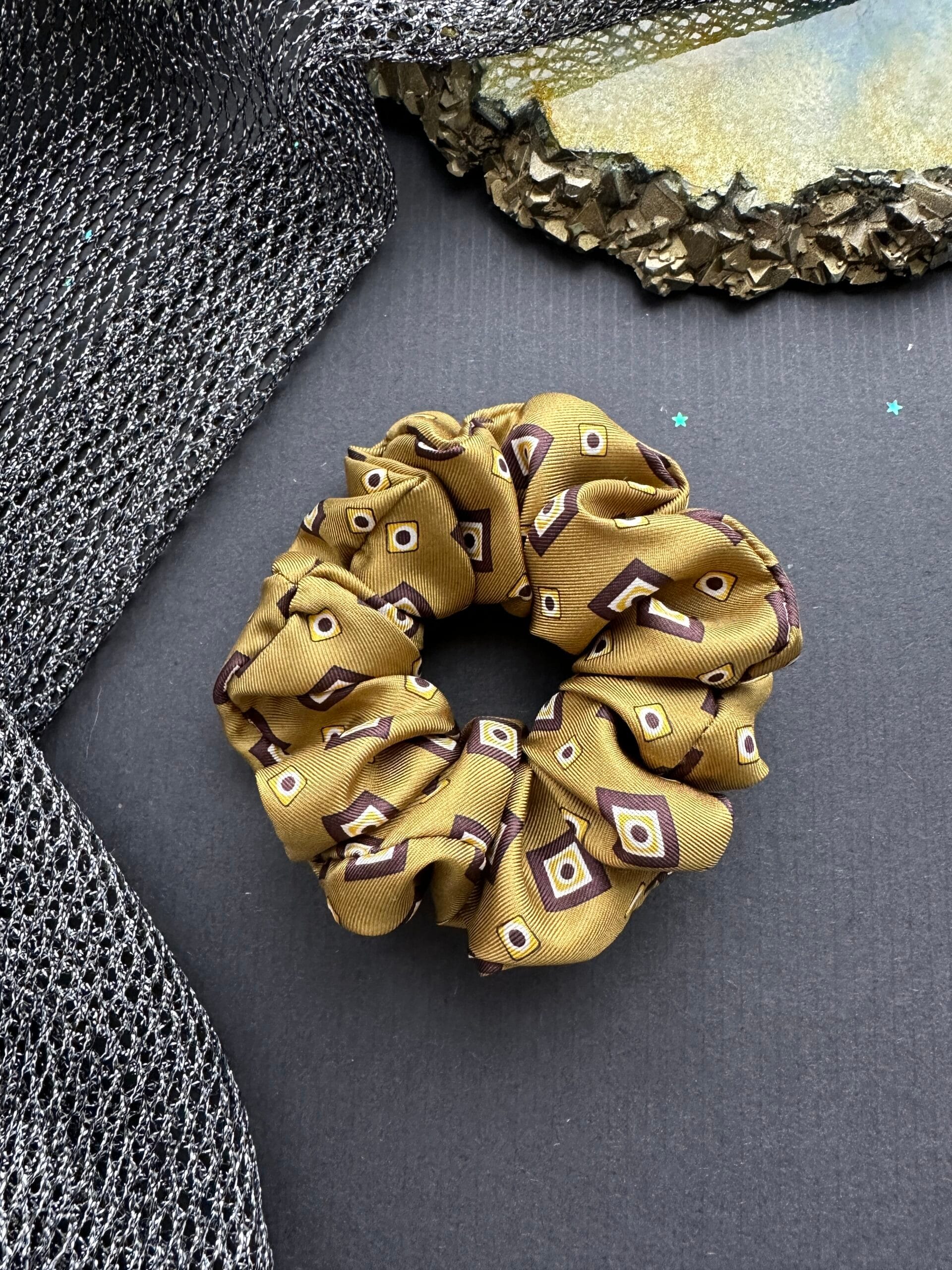 Šilkinė plaukų gumytė MAX MARA Šilkas