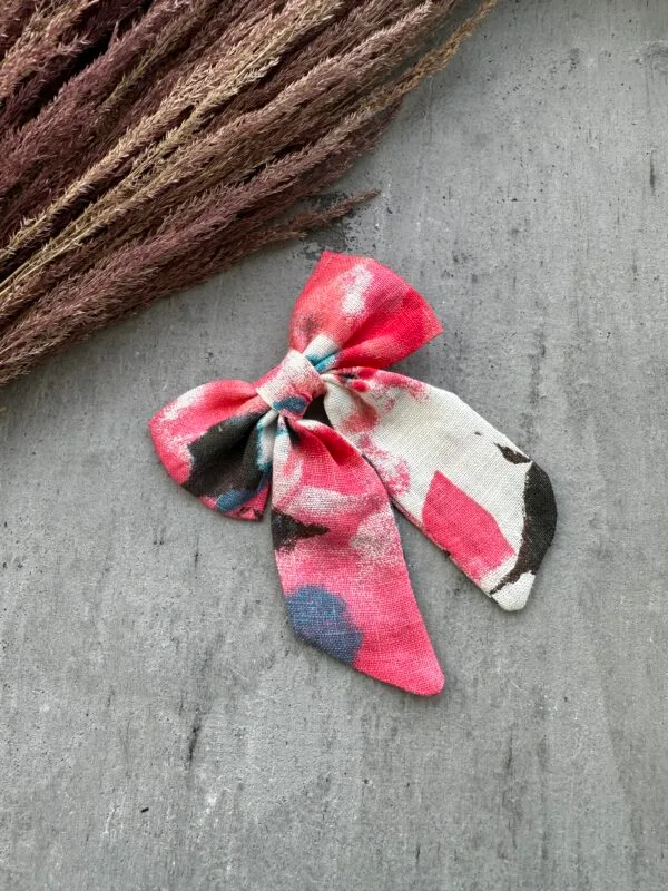 Plaukų kaspinas iš lino aguonos