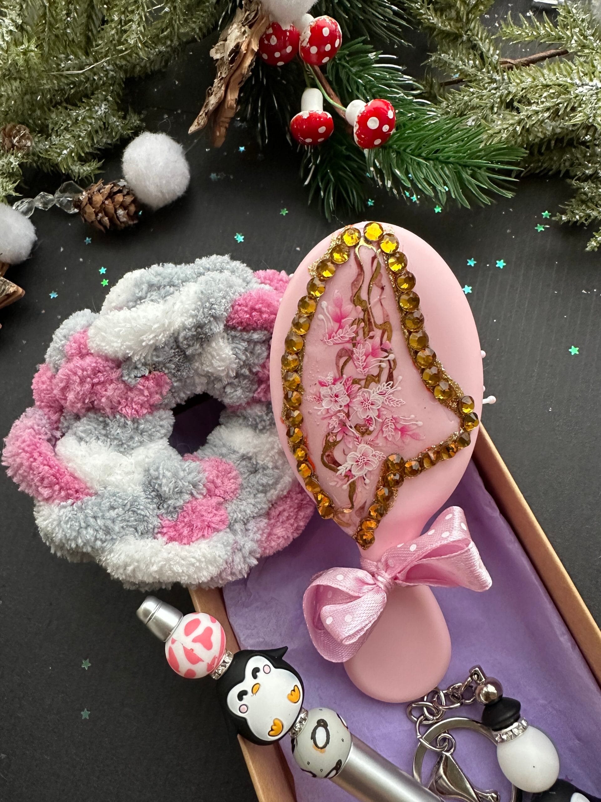 Rankų darbo rinkinys mergaitėms Pingvinas