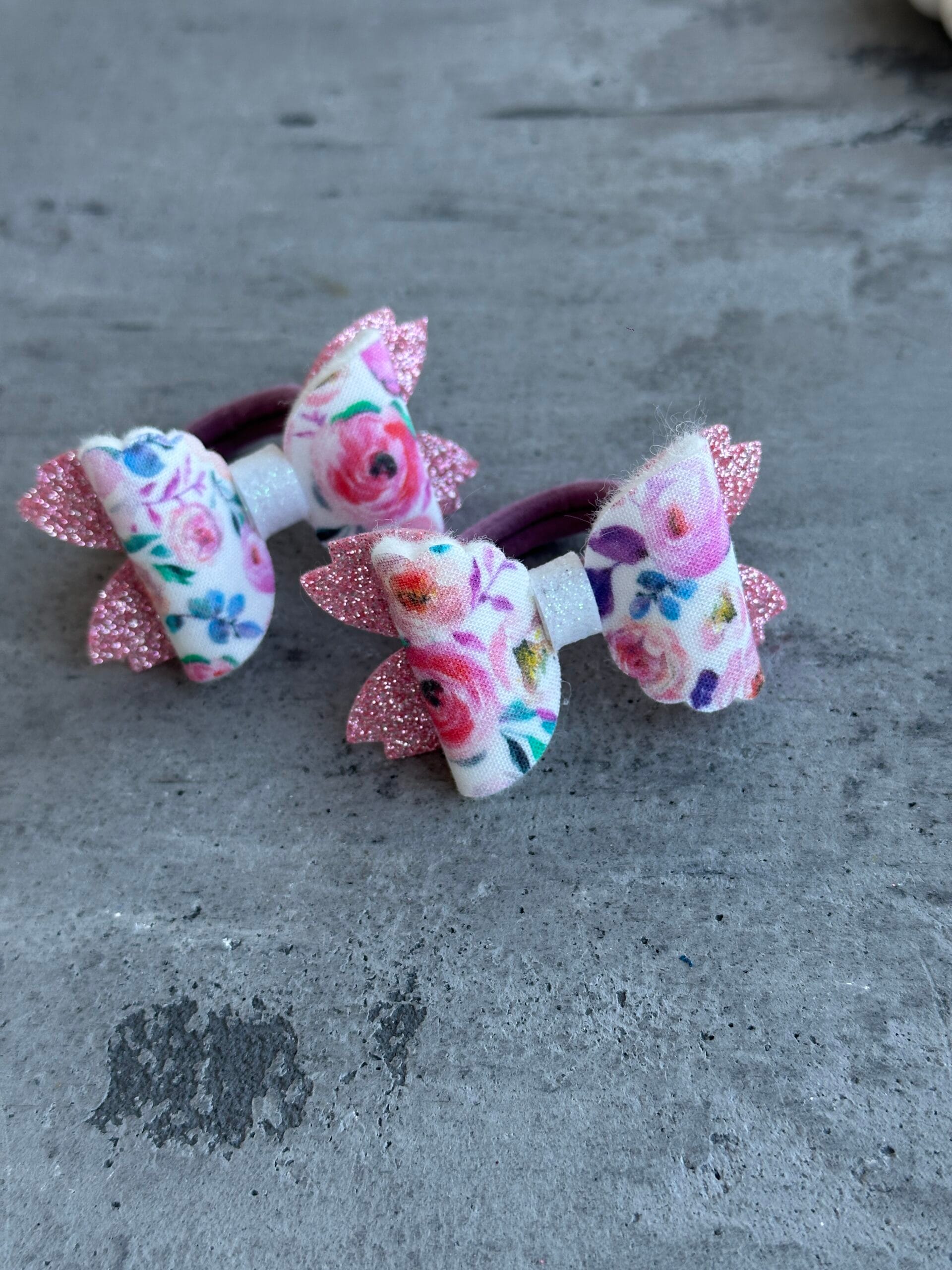 Plaukų gumytės flowers