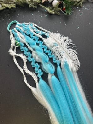 Plaukų gumytė rankų darbo snaigė