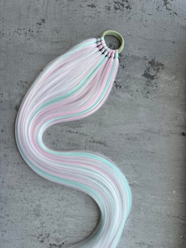 Plaukų gumytė rankų darbo unicorn