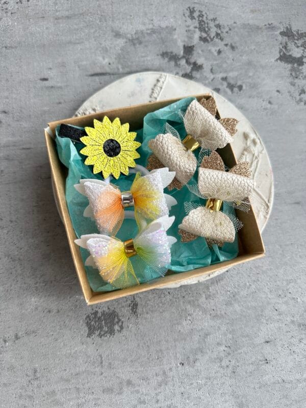 plaukų aksesuarų rinkinys