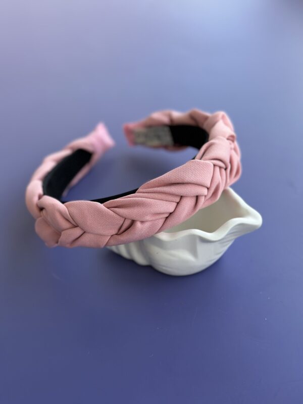 plaukų lankelis rožinis