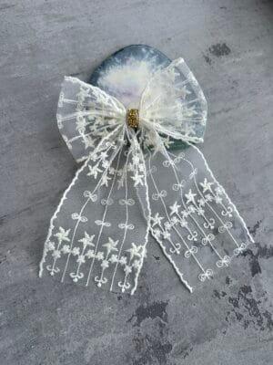 Kaspinas segtukas rankų darbo