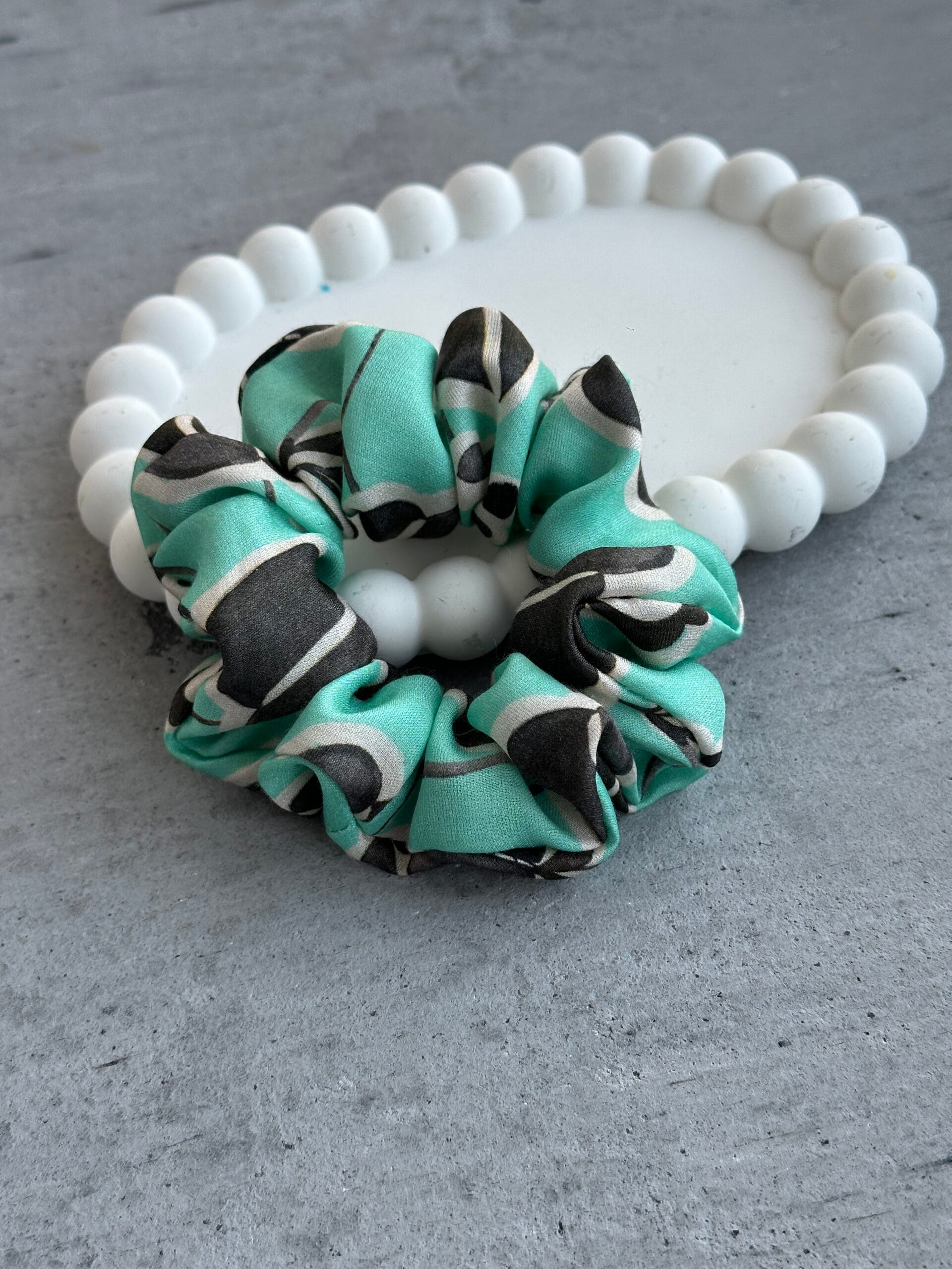 Šilkinė plaukų gumytė dangus - Image 4