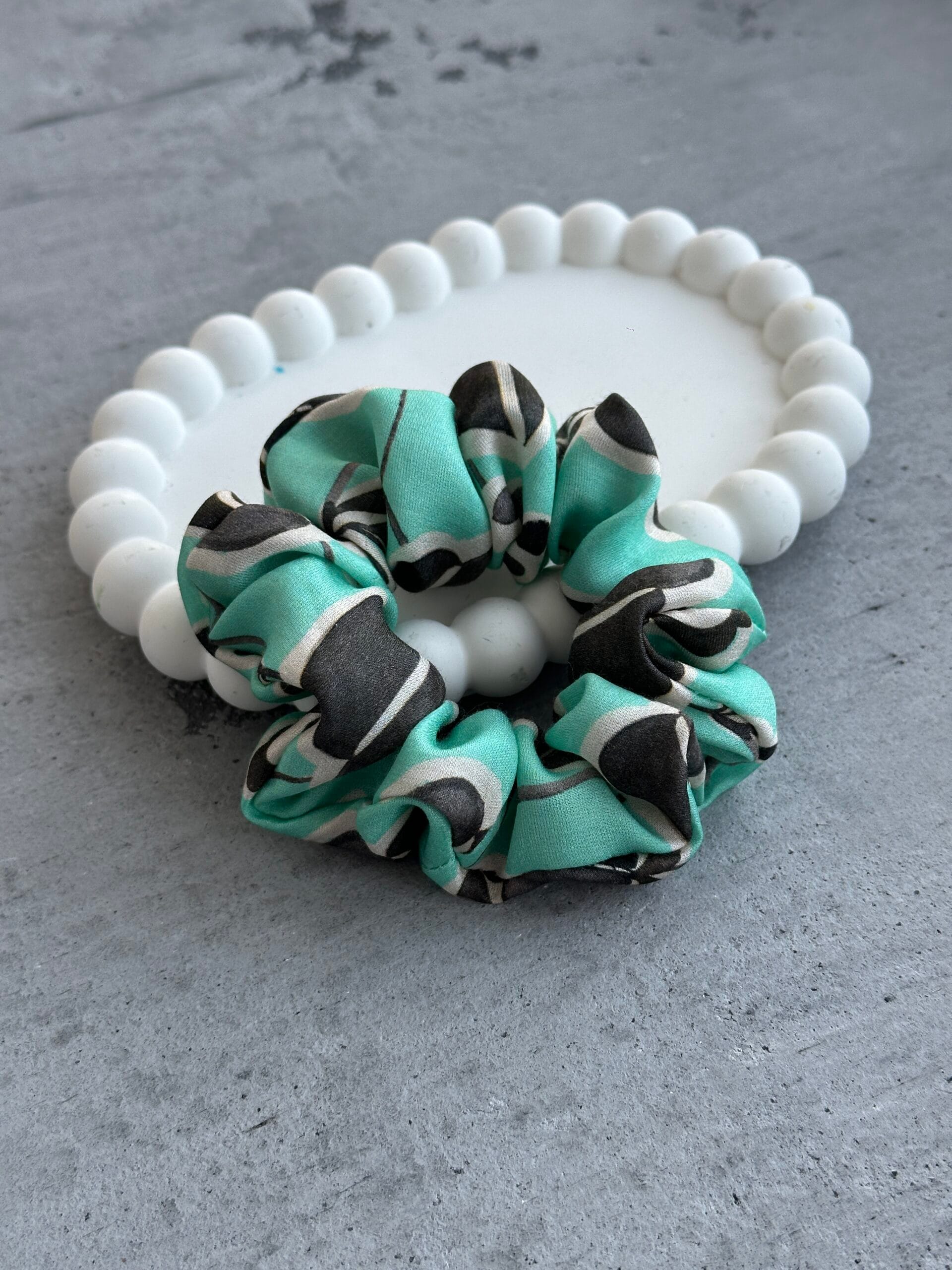 Šilkinė plaukų gumytė dangus - Image 2