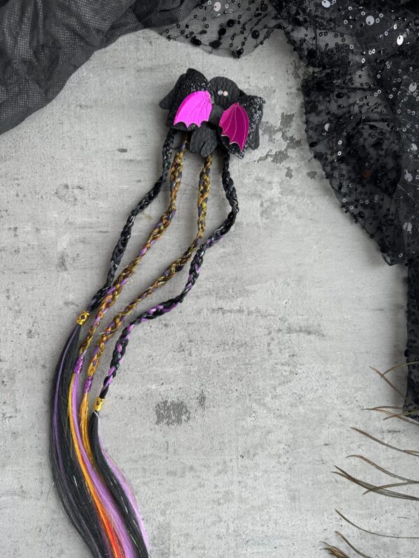 Plaukų gumytė su kasytėmis Halloween