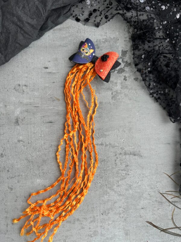 Plaukų segtukas su kasytėmis Halloween