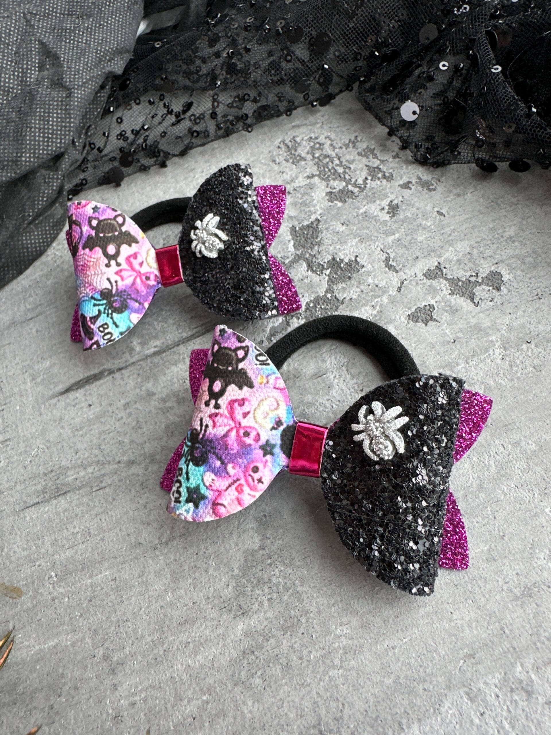 Plaukų gumytės mergaitėms halloween