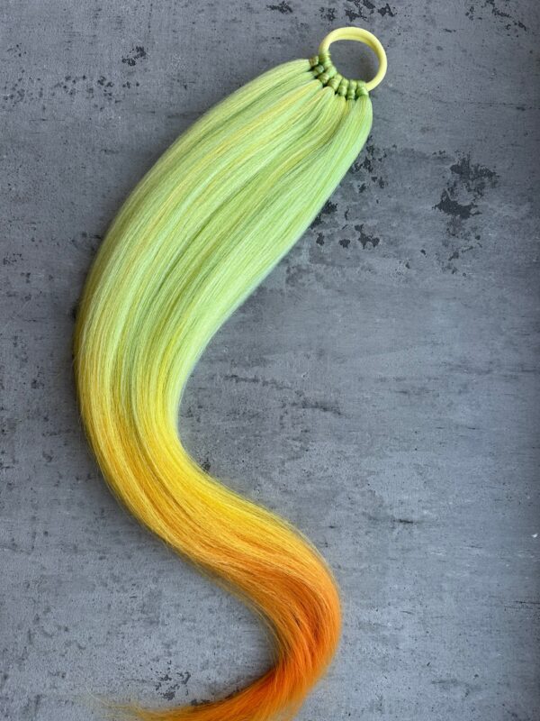 Plaukų gumytė rankų darbo plaukai spring