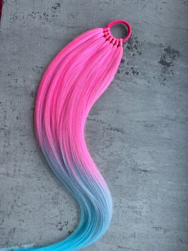 Plaukų gumytė rankų darbo plaukai mix