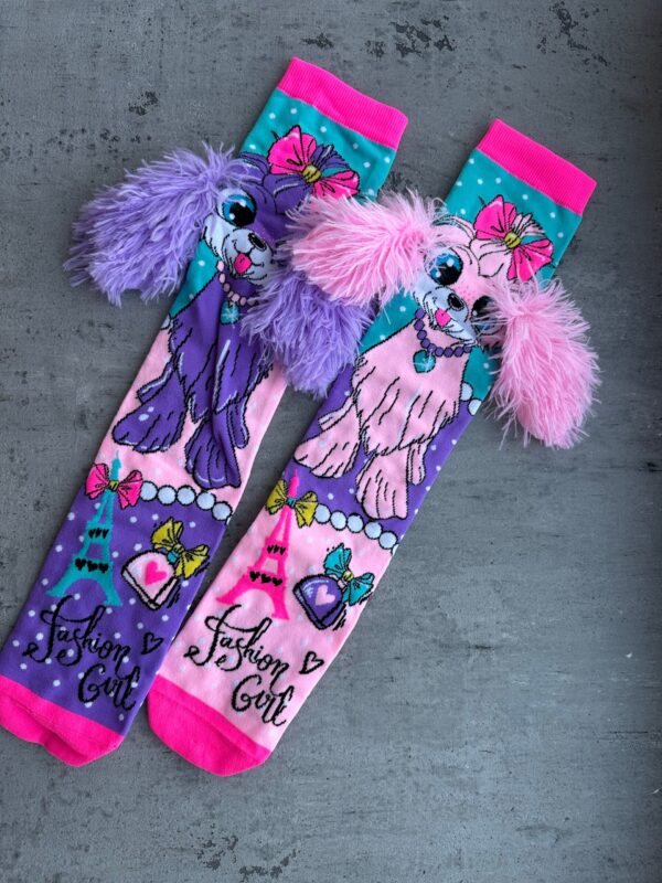 Vaikiškos kojinės su šuniuko ausytėmis mix