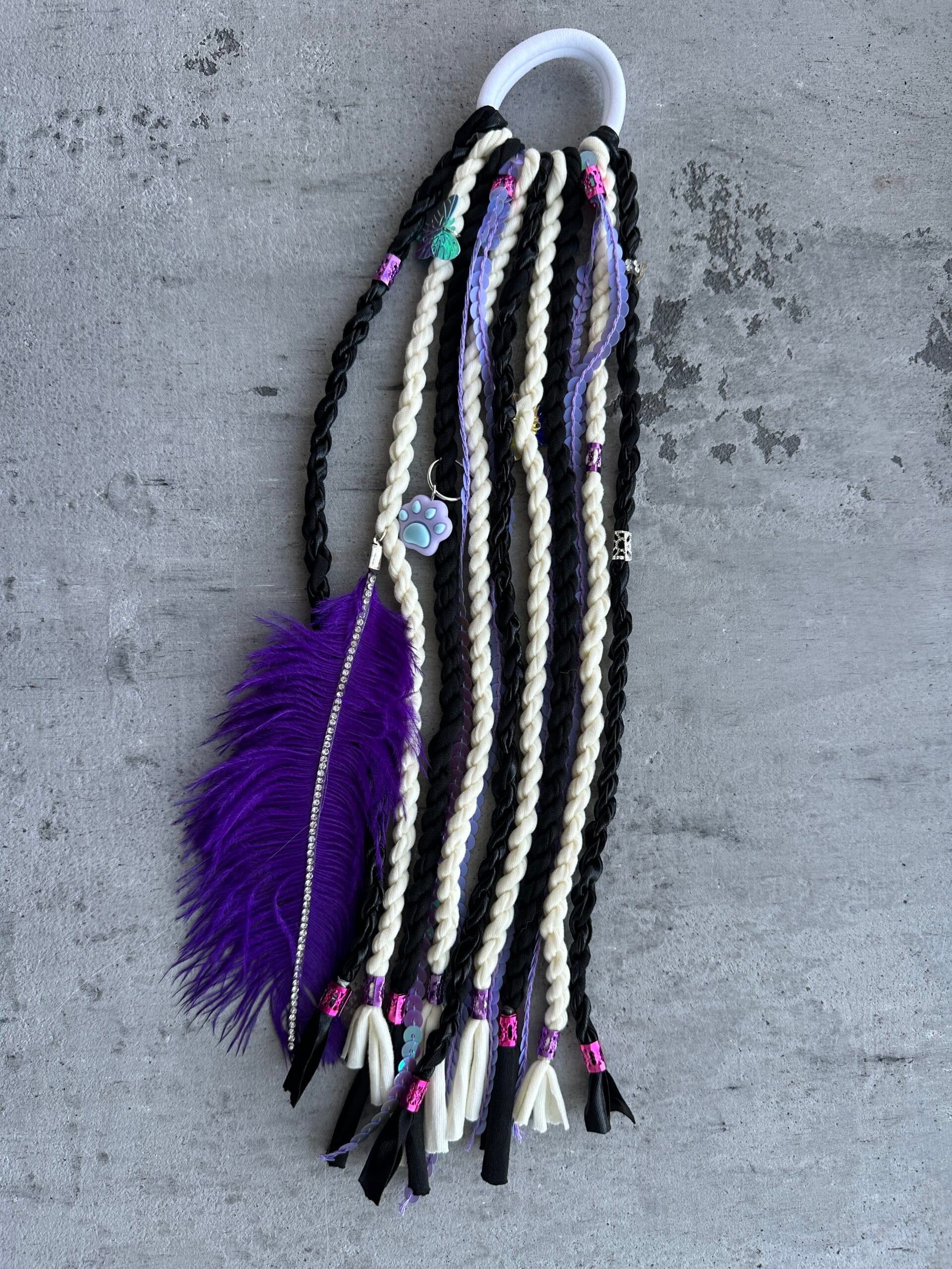 Plaukų gumytė pinta